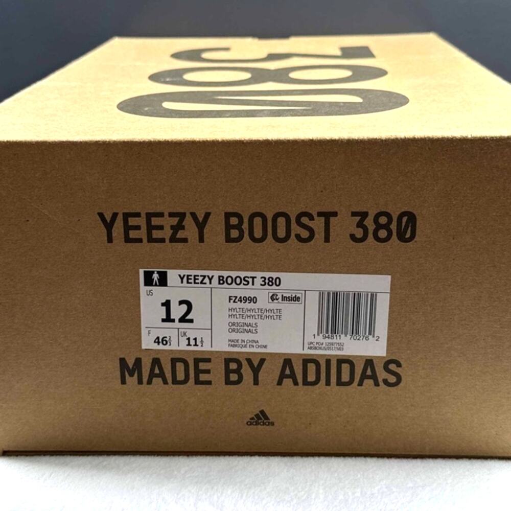 Yeezy Boost 380 “Hylte Glow” – FZ4990 | 12M - Picture 2 of 10